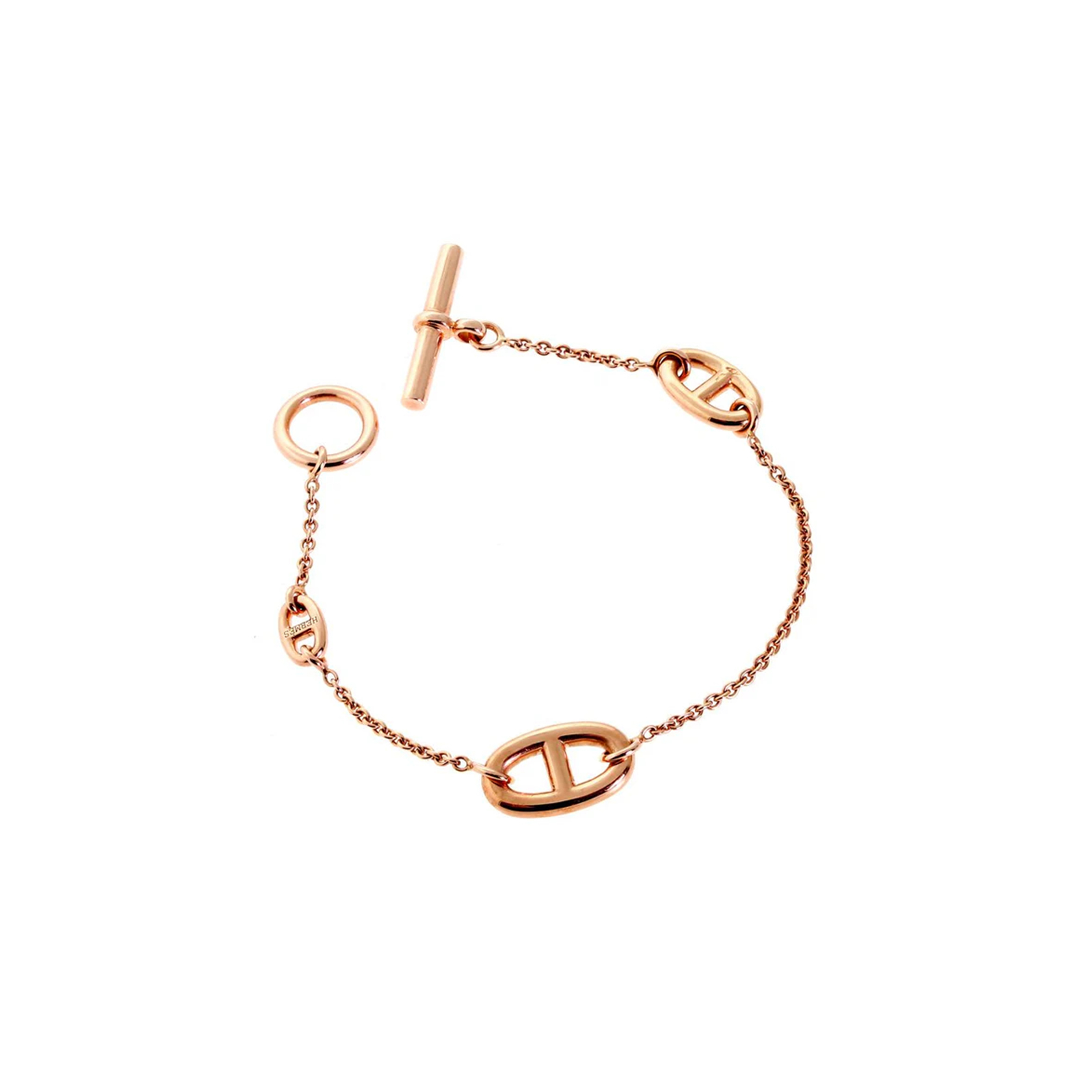 HERMÈS FARANDOLE ROSE GOLD BRACELET